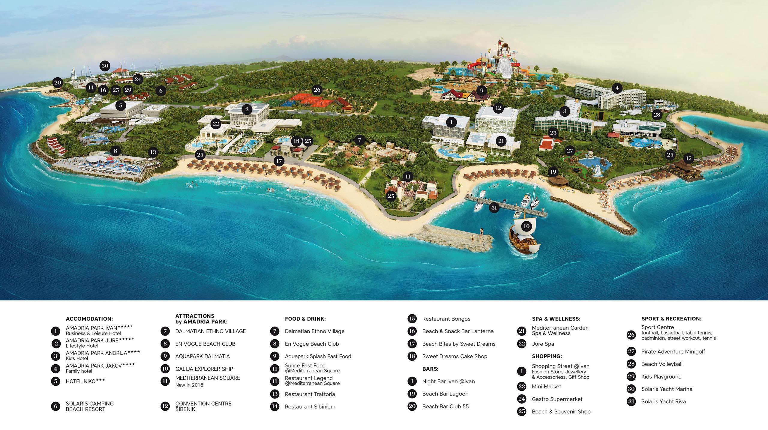 Amadria Park Kids Hotel Andrija ชิเบนิก ภายนอก รูปภาพ